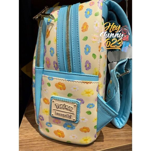 Loungefly Pokemon Pikachu Floral Mini Backpack